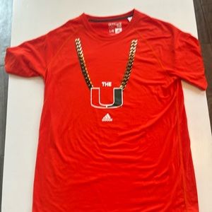 Men’s Miami hurricane shirt size large